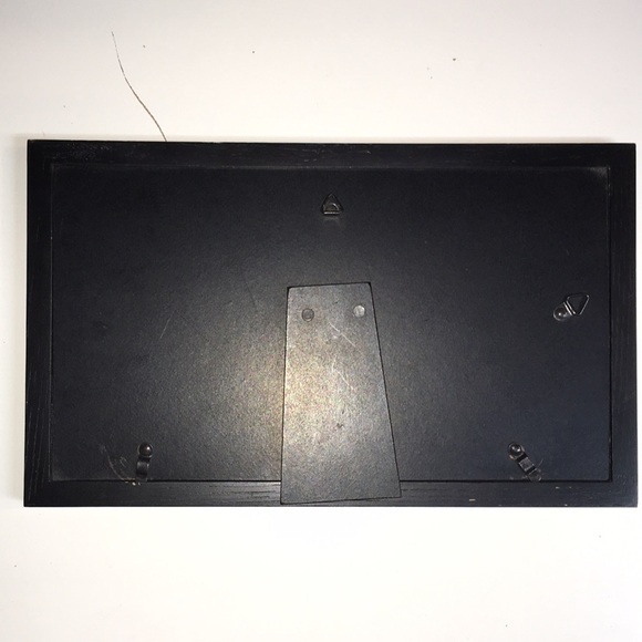 Three picture black wood frame -vintage - Picture 3 of 6